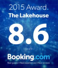 The Lakehouse Receives 2015 Award from Booking.com